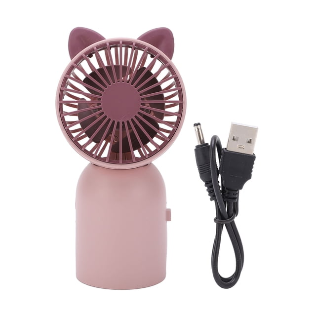 Portable FanHandheld Fan Cute Cat Rechargeable Fan Portable USB Fan Charge Tried and Trusted
