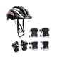 thumbnail image 3 of Conjunto de casco de bicicleta para niños, cómodo y ligero, para patinaje sobre ruedas Negro, 3 of 9
