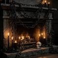 thumbnail image 6 of 16.4ft Halloween Plastic Black Chains Props - Removable Lightweight Decoration Prison Chain for Halloween Party Decoration Cosplay Accessory, 6 of 7