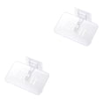 thumbnail image 2 of Injueey Soporte para baño, fregadero, estante extraíble de pared, organizador, de secado, organización de de baño, accesorio de soporte de Blanco 2Conjunto, 2 of 6
