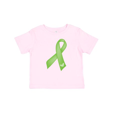 

Inktastic Lime Green Awareness Ribbon Gift Baby Girl T-Shirt