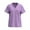 Purple, variant on Abomasnow Scrubs for Women Slim Fit Short Sleeve V Neck Nursing Uniforms Solid Stretch Scrub Medical Working Uniform with 5 Pockets
