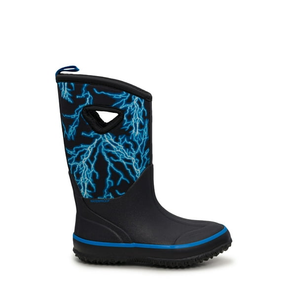 Elements Youth Boys' Waterproof Blurred Lightning Winter Boot