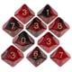 thumbnail image 2 of Juego de dados poliédricos RPG D & d DND, juego de mesa de 8/10 caras D10 D8, dados de doble cara, 10 piezas, nuevo, 2 of 4