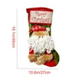 thumbnail image 4 of Vikakiooze 2022 Merry Christmas Plush Tree Hanging Gift Candy Small Socks Decoration Christmas Decorations, 4 of 4