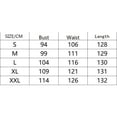 thumbnail image 6 of Women Vintage Printed Shirt Dress Long Sleeve Tie Waist Button Down Casual Vacation Midi Dress, 6 of 6