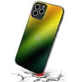 thumbnail image 2 of Apple iPhone 12 Pro Max /6.7" Phone Case Hybrid Gradient Transparent Colorful Stars Aurora Back Cover + TPU Multicolor Holographic Rainbow Glitter Impact Resistant Slim Cover for iPhone 12 PRO MAX, 2 of 7