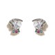 thumbnail image 1 of Juego de pendientes con forma de vela geométrica, pendientes de plata con pasador en forma de botella de agua y circonitas microengastadas que conservan el color oro rosa para mujer, 1 of 6