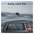 thumbnail image 2 of Portable Fish Finder Transducer Sonar Sensor Water Depth Finder LCD Screen Echo Sounder Fishfinder with Fish Attractive Lamp for Waterproof Underwater Fish Finder, 2 of 7