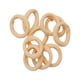 thumbnail image 2 of Guardurnaity 20 piezas de banda para el cabello estilo preppy decorativa sin enganches coleta titular pelos cuerda Bobbles Scrunchie para mujeres Accesorio para el cabello Camarones Rosados, 2 of 6