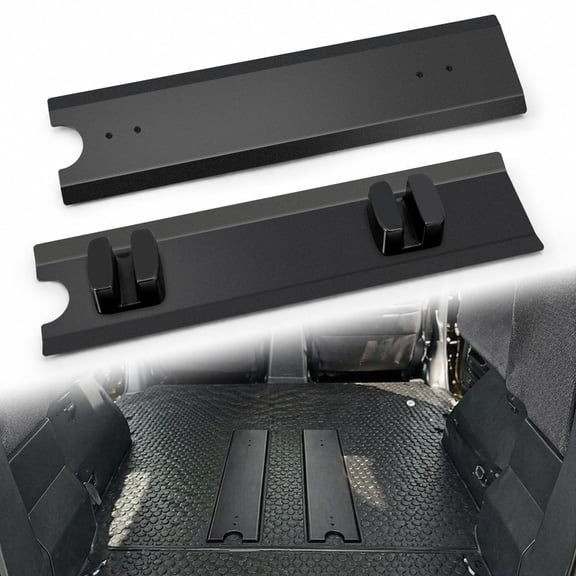 Rear Floor Plates Filler Plate, Rear Seat Floor Plate Tie Down Cover Fit for Honda Element 2003-2011