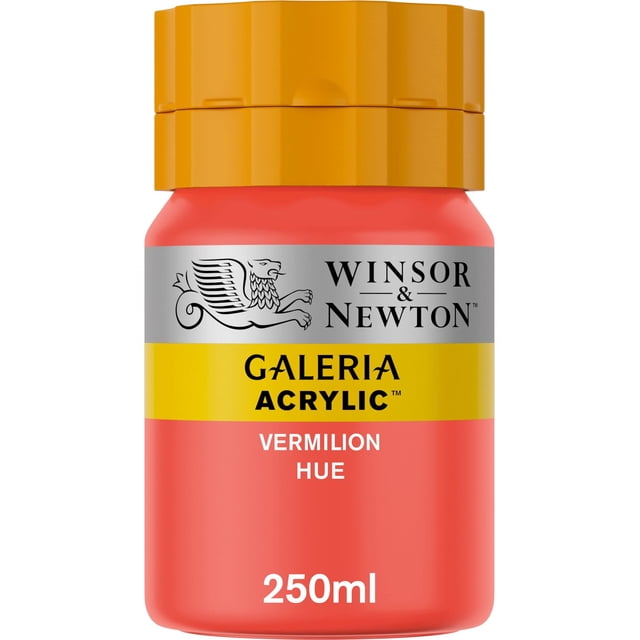 Pintura acrílica Winsor & Newton Galeria 250 ml, rojo bermellón