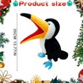 thumbnail image 3 of Puppets Parrot Hand Puppet,13.8" Animal Puppets Hand Puppets Bird Stuffed Animal Hand Puppets for Kids with Movable Mouth,Puppet Plush Multi-Color Toys Bird Puppet Role Play Teaching, 3 of 9