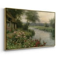 thumbnail image 3 of Vintage Landscape-CCLVI By Wexford Home Framed in Gold Wood Gallery Wrapped Canvas 17 in. x 25 in., 3 of 7