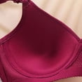 thumbnail image 3 of Women's Wireless Lace Bra Double Support Bralettes for Women Large Bust Full Coverage Seamless Comfortable Plus Size Minimizer Bras, 3 of 6