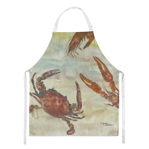 Crab, Shrimp, Oyster Yellow Sky Apron