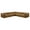 Camel, variant on 5 pcs Modular Sofa, Brown, Faux Leather, Living Room Lounge Cafe Lobby Hospitality Restaurant, Modern Contemporary, HB37670