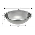 thumbnail image 2 of Stainless Steel Mixing Bowl for Commercial and Home Kitchen, 2 of 6