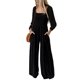 thumbnail image 1 of Mono Happy Sailed Dressy para mujer con cuello cuadrado y manga larga, 1 of 7