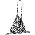 thumbnail image 4 of Maillot de Bain Deux Pièces pour Femmes, Bikini Triangle et String à Nouer sur le Côté, 4 of 4