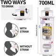 thumbnail image 2 of Kawaii Water Bottle For Girls Cute Kids Water Bottles With Straw,cute Water Leak Proof Bottles Portable Leakproof Water Jug For School Gifts For Kids, 2 of 5