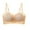 Beige A1, variant on Ahuyic Womens Bra,Summer Plus Size Bra,Womens Front Buckle For Middle-Aged And Elderly Underwear Soft Oversized Tank Without Steel Ring Printed Bra,Black,M