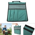 thumbnail image 2 of Foldable Portable Garden Kneeler Bench Kneeling Bag Tool Storage Stool Pouch (Green), 2 of 5