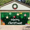 thumbnail image 4 of BotaniNest Garage Door Banner Background Merry Garage Door Banner Cover Large Background For Outdoor Christma, 4 of 4