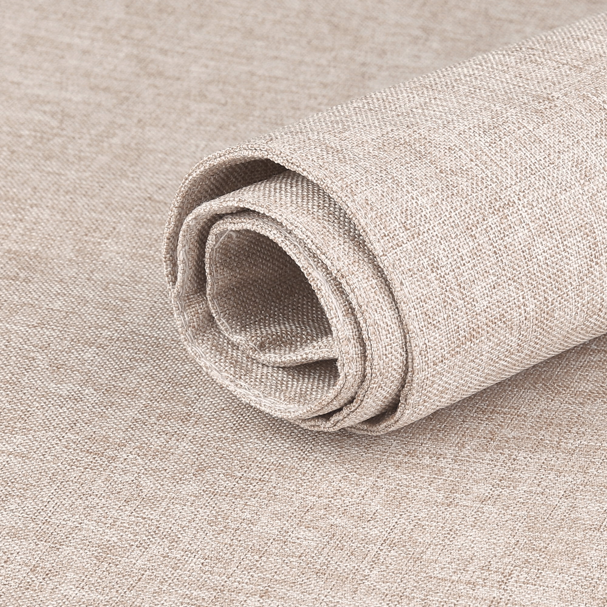 Unique Bargains Placemats Set of 6 Heat Resistant Place Imitation Linen Place Table Mats Beige