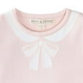 thumbnail image 2 of Hope & Henry Girls' Trompe L'oeil Sweater in Organic Cotton, 2 of 3