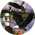 thumbnail image 2 of Eagle Sanctuary by Jack Williams 500 Piece Round Puzzle, 2 of 2