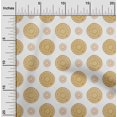 thumbnail image 2 of oneOone Cotton Poplin Pale Orange Fabric Block Craft Projects Decor Fabric Printed By The Yard 56 Inch Wide-1Y, 2 of 6