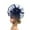 Navy, variant on Hair Accessories for Women Hair Clips for Women Women Hat Headwear Church Feather Clip Fascinators Hat Wedding Party Cap for Wine One Size