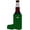 Kelly Green, variant on Blank Soft Foam Collapsible Boot Shaped Beer Bottle Coolie (Neon Blue, 12 Pack)