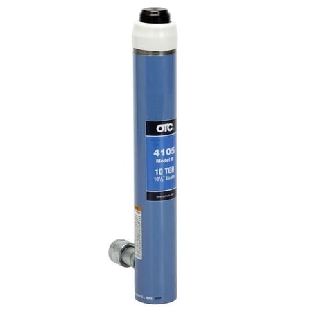 OTC Tools & Equipment 10 Ton Hydraulic Single Acting Cylinder Spring