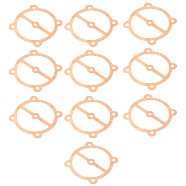 Cylinder Valve Plate, Air Compressor Gasket Copper 5 Hole For Sealing