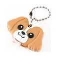 thumbnail image 1 of Chien Super Funky avec Nœud Papillon Rose, Identificateur de Clé, Couvre-Clés, 1 of 7