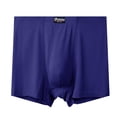 thumbnail image 6 of SGFCWSX Men's Plus-Size Seamless Boxer Shorts** Blue 11XL, 6 of 7