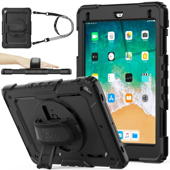 Funda SEYMAC de serie para iPad de 6ª y 5ª generación de 9,7 pulgadas con accesorios