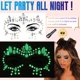 thumbnail image 3 of Rhinestone Face Gems Jewels, Rave Crystals Face Gems Stick On, 3 of 5
