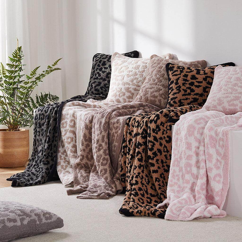 Blanket leopard print sale