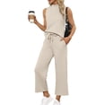 thumbnail image 1 of Set de dos piezas SAMPEEL 2025 Summer para mujer, talla grande 2XL, 1 of 6