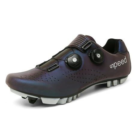 

BETOOSEN Mens Womens Mountain Cycling Shoes MTB Bicycle Shoes with Quick lace Self-Locking Compatible SPD/2-bolt
