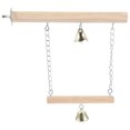 thumbnail image 1 of 1Pack Bird Swing Toy for Parakeet Owners with Interactive and Chewing Safe, 1 of 8