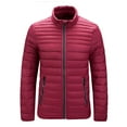thumbnail image 2 of XMMSWDLA Deals Clearance Tops for Men Cotton Padded Winter Cotton Padded Jacket Cotton Padded Wear, 2 of 3