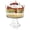 Monaco Trifle Bowl, variant on Clear Glass 155oz Large Trifle Bowl with Lid, Modern Design for Salads, Dessert, Fruit, and Party Displays
