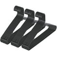 thumbnail image 3 of CZMJY Upgrade Your Closet Game with Multi-Functional Plastic Clothes Hangers Boasting Handy Hooks Ideal for Shirts Suits Pants Dresses and More, 200 Black, 3 of 13