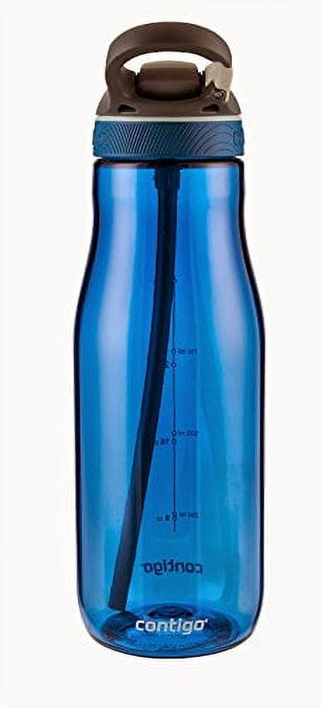  Contigo Autospout Straw Ashland Water Bottle, 24 Oz, Stormy  Weather/Vibrant Lime/Monaco, 3-Pack : Health & Household