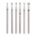 thumbnail image 2 of Paquete De 6 Piezas Kit De Brocas Para Arte De Uñas De Acero Inoxidable Accesorios Para Taladro De Uñas Herramienta De Manicura JG # 9 Puntas De Cortador De Uñas Profesional, 2 of 7