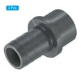 thumbnail image 3 of Unique Bargains UPVC Reducer Pipe Fitting 32mm OD 25mm Barbed, 2 Pack Straight Coupling Adapter Connector, Grey, 3 of 5